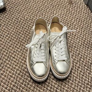 Hogan Women's gold Sneakers